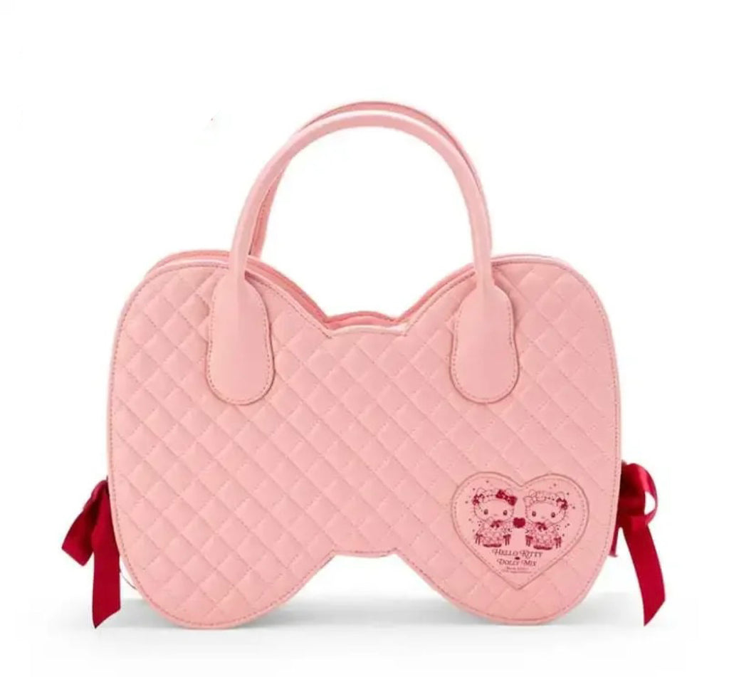 Pink Bow Shape Bag