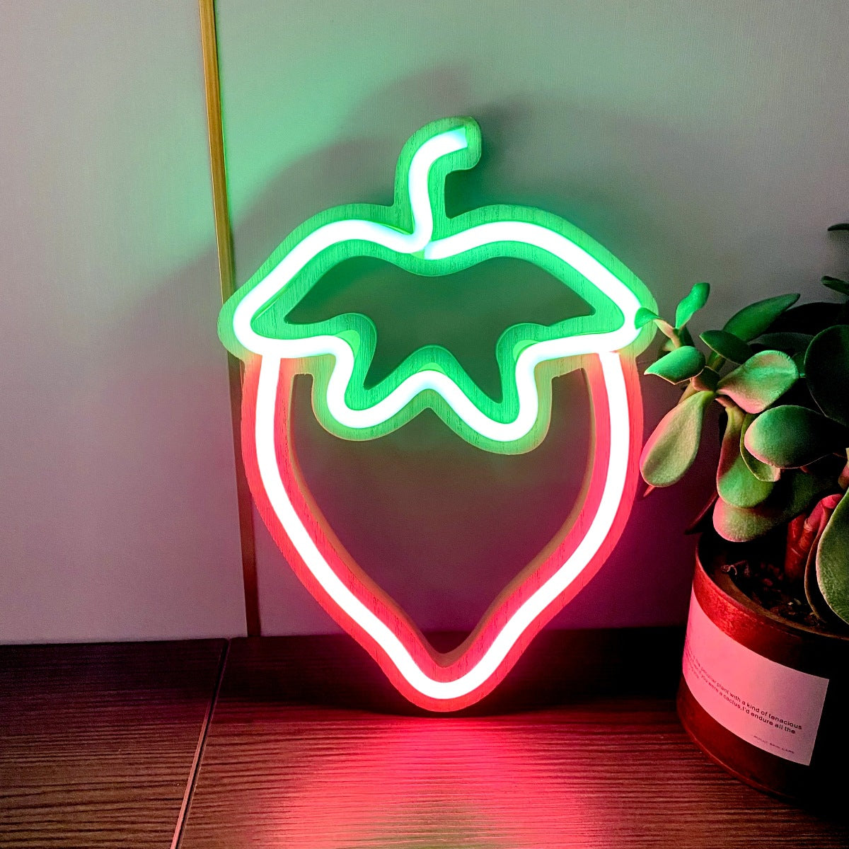 Strawberry Neon Light Led
