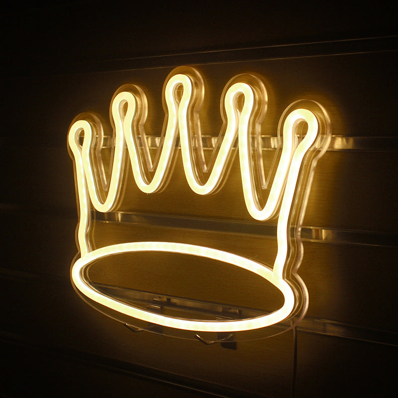 Crown Neon Light