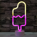 Separate Neon LED Modeling Light Popsicle Ice Cream