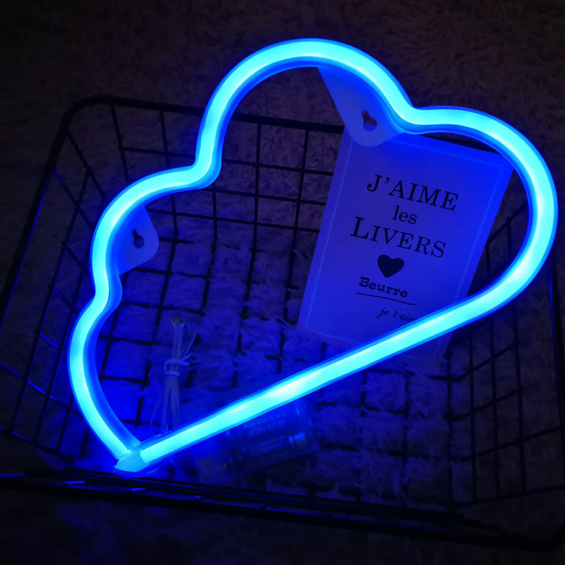 Clouds Neon Night Light