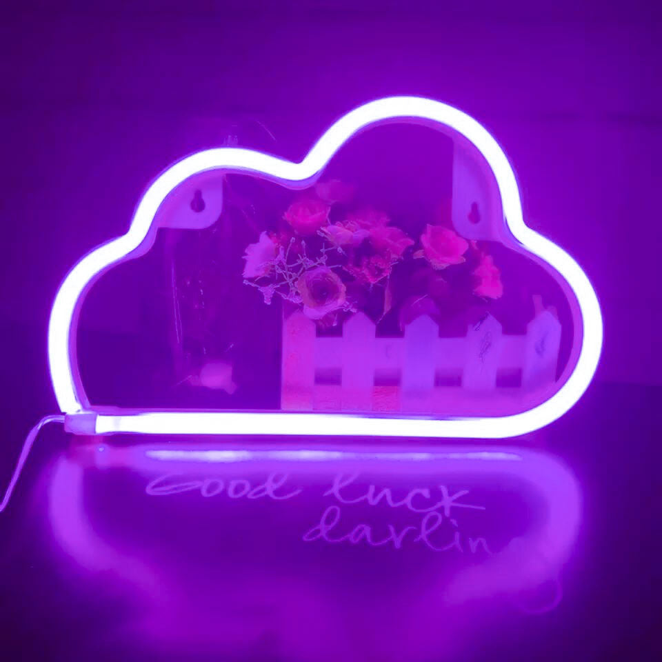 Clouds Neon Night Light