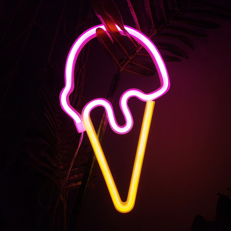 Ice Cream Neon Light