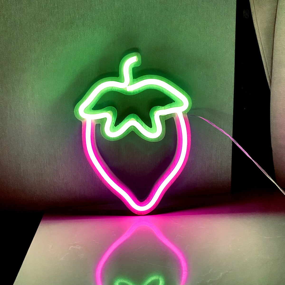 Strawberry Neon Light Led
