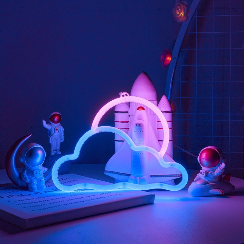 LED Butterfly Alien Planet Neon Decorative Night Light