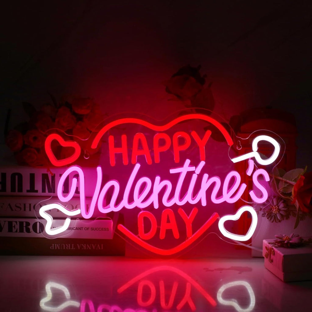 Happy Valentine's Day Neon Light
