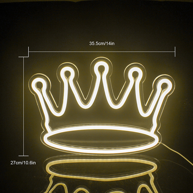 Crown Neon Light