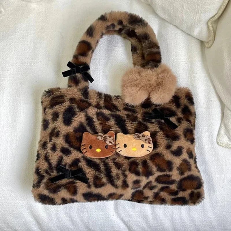 Leopard Print Y2K Bag