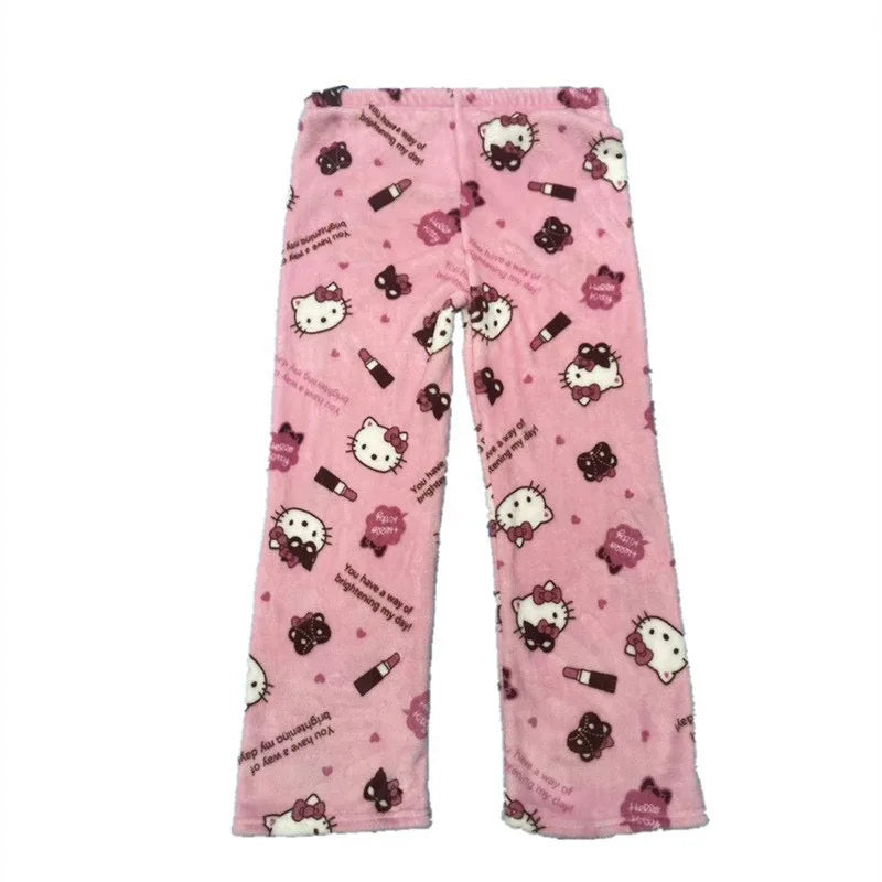 Pink Plush Pajamas