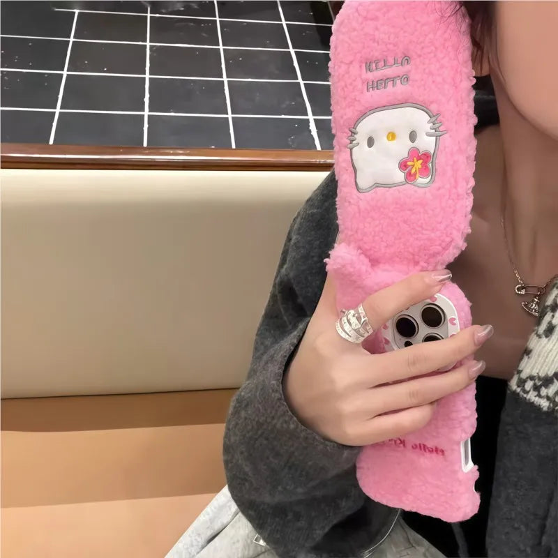Fluffy Fuzzy Flip Phone Case