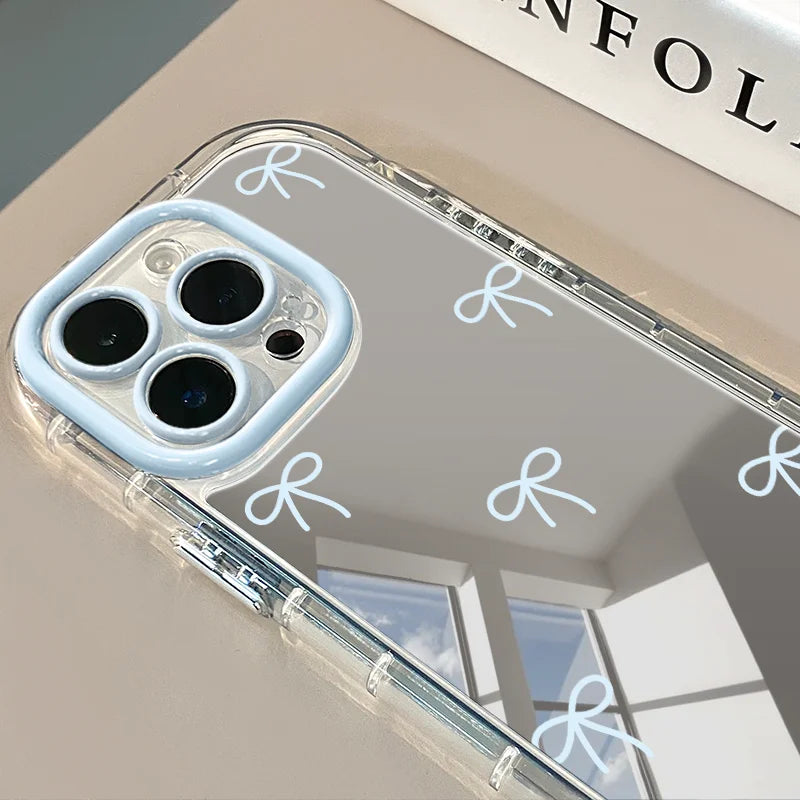 Bow Mirror Cute Phone Case