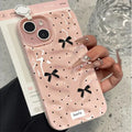 Black Bow Coquette Phone Case