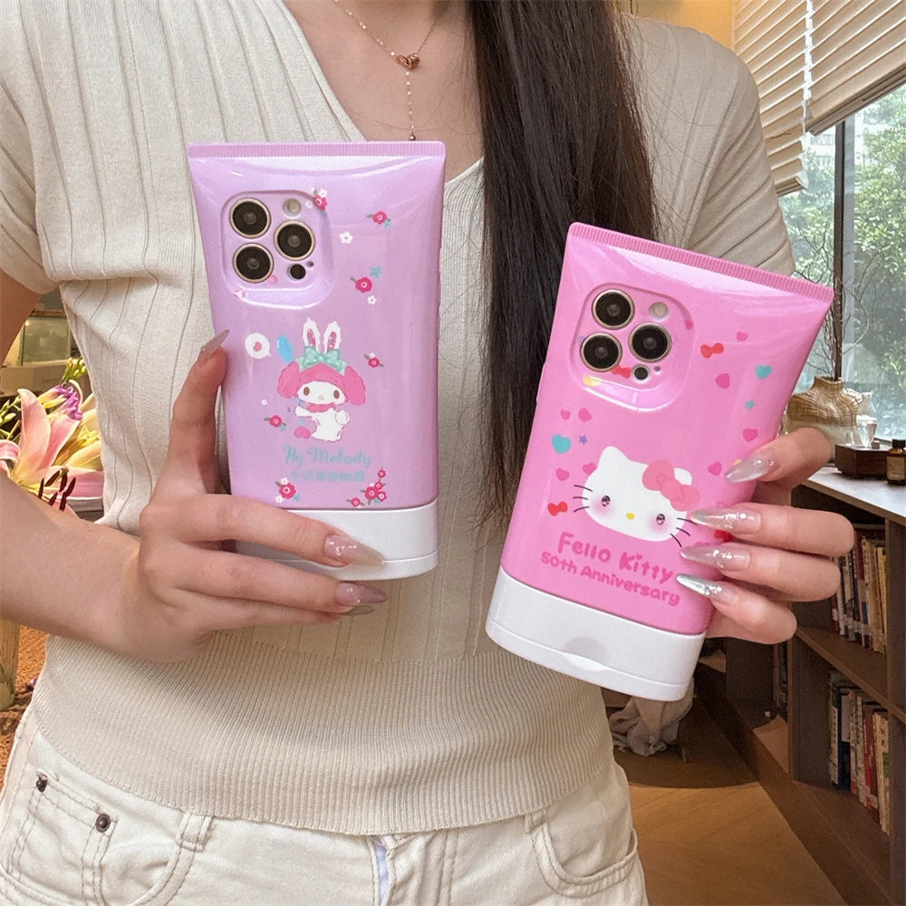 Pink Bottle Phone Case