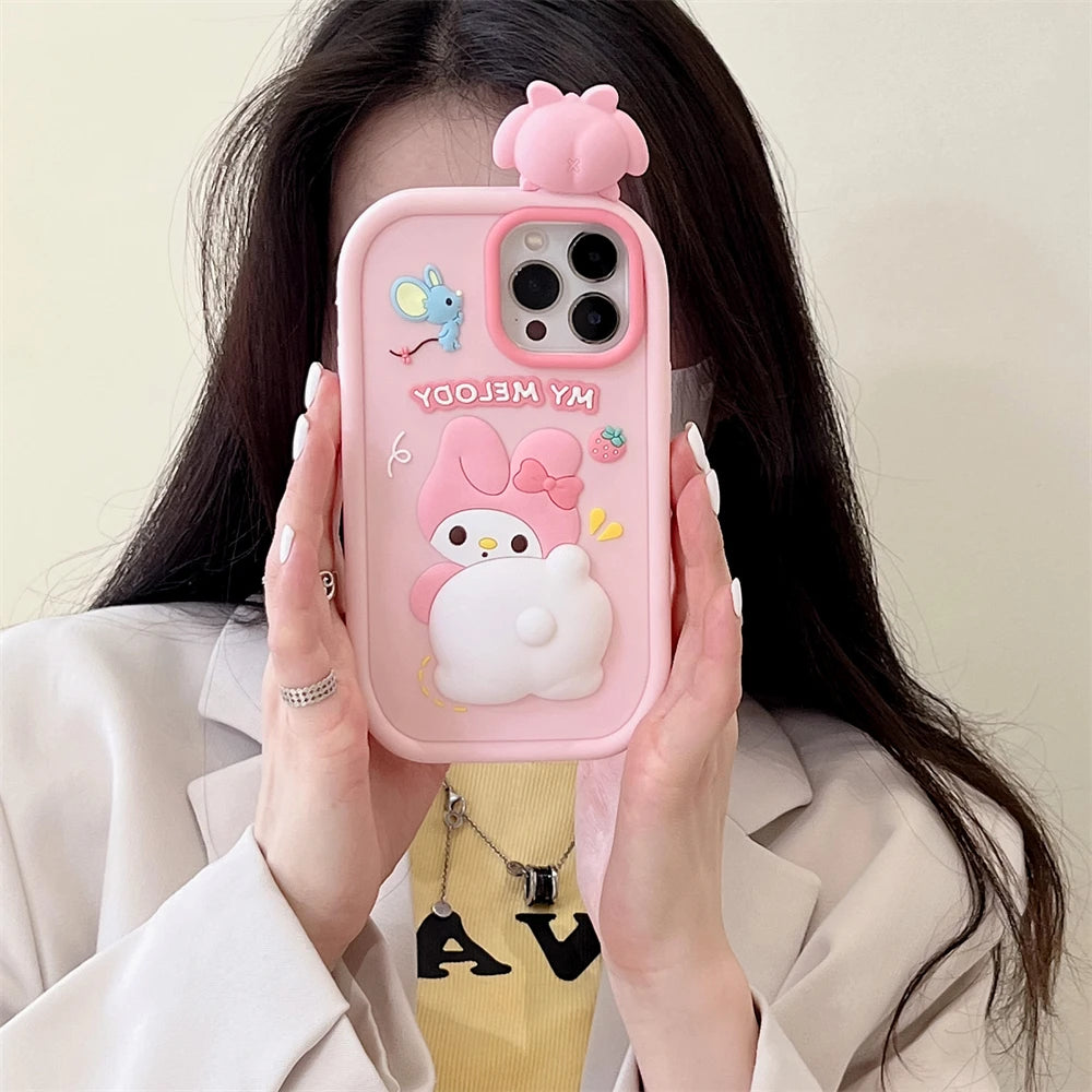 Kawaii Silicone Phone Case