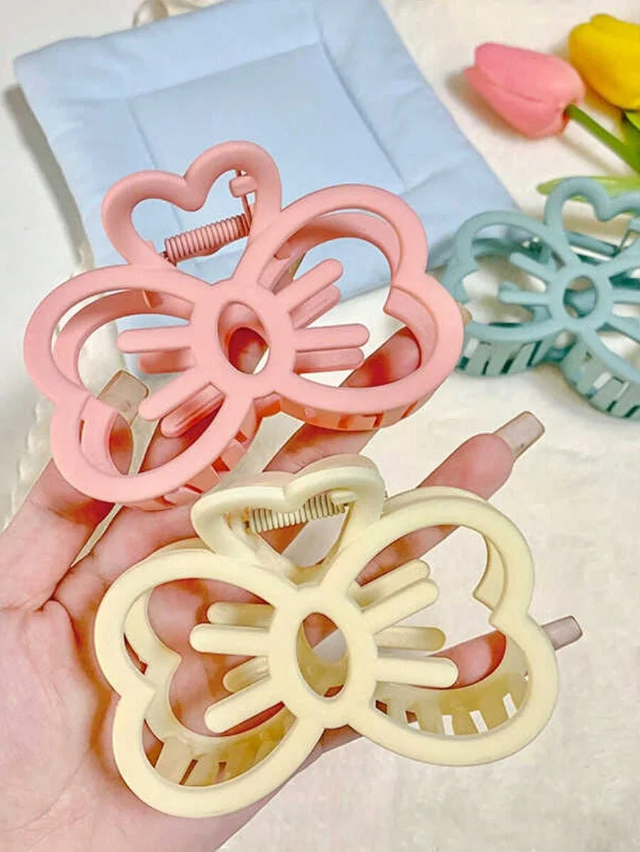 Pastel Candy Color Bow Hair Clip