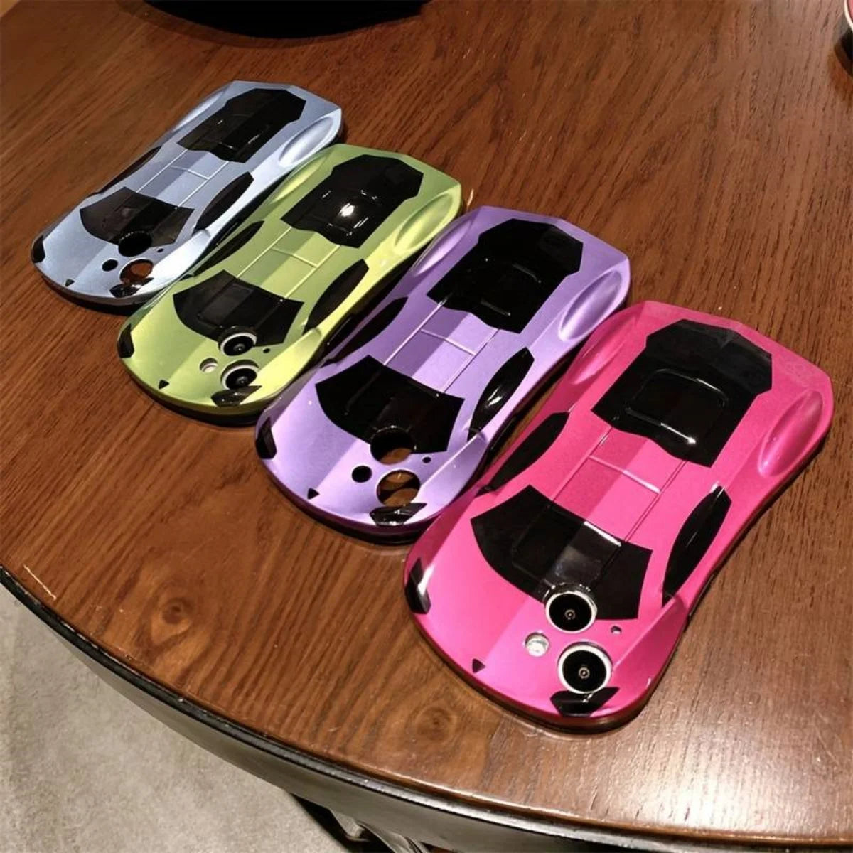 Stylish Luxury 3D Sports Car Silicone Soft Phone Case