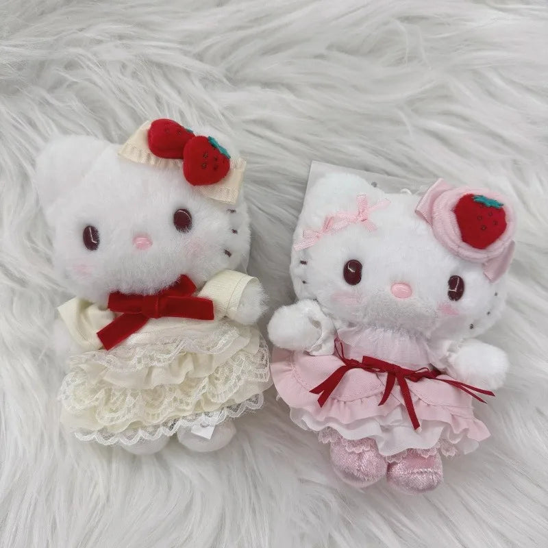 Strawberry Cake Sweetheart Plush Doll Pendant