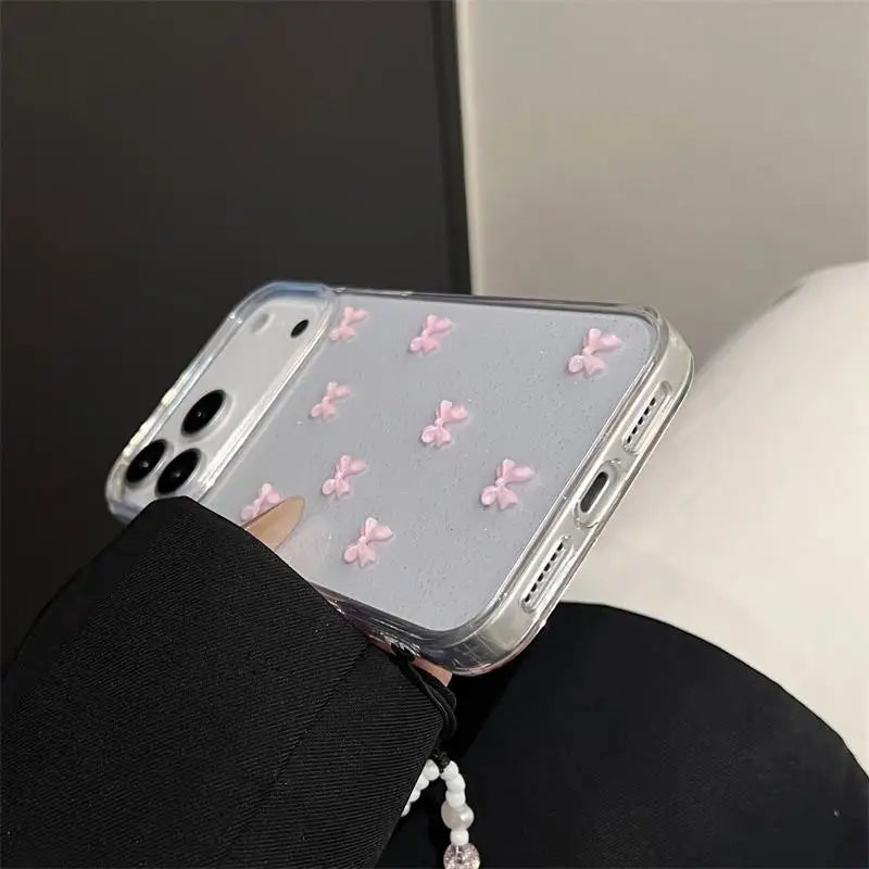 Pink Bow Phone Case