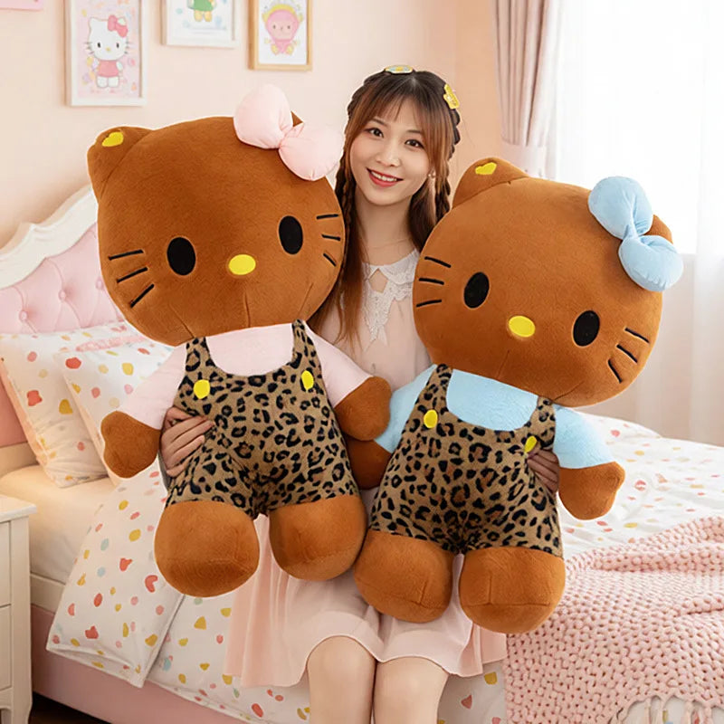 Leather Leopard Print Plushie