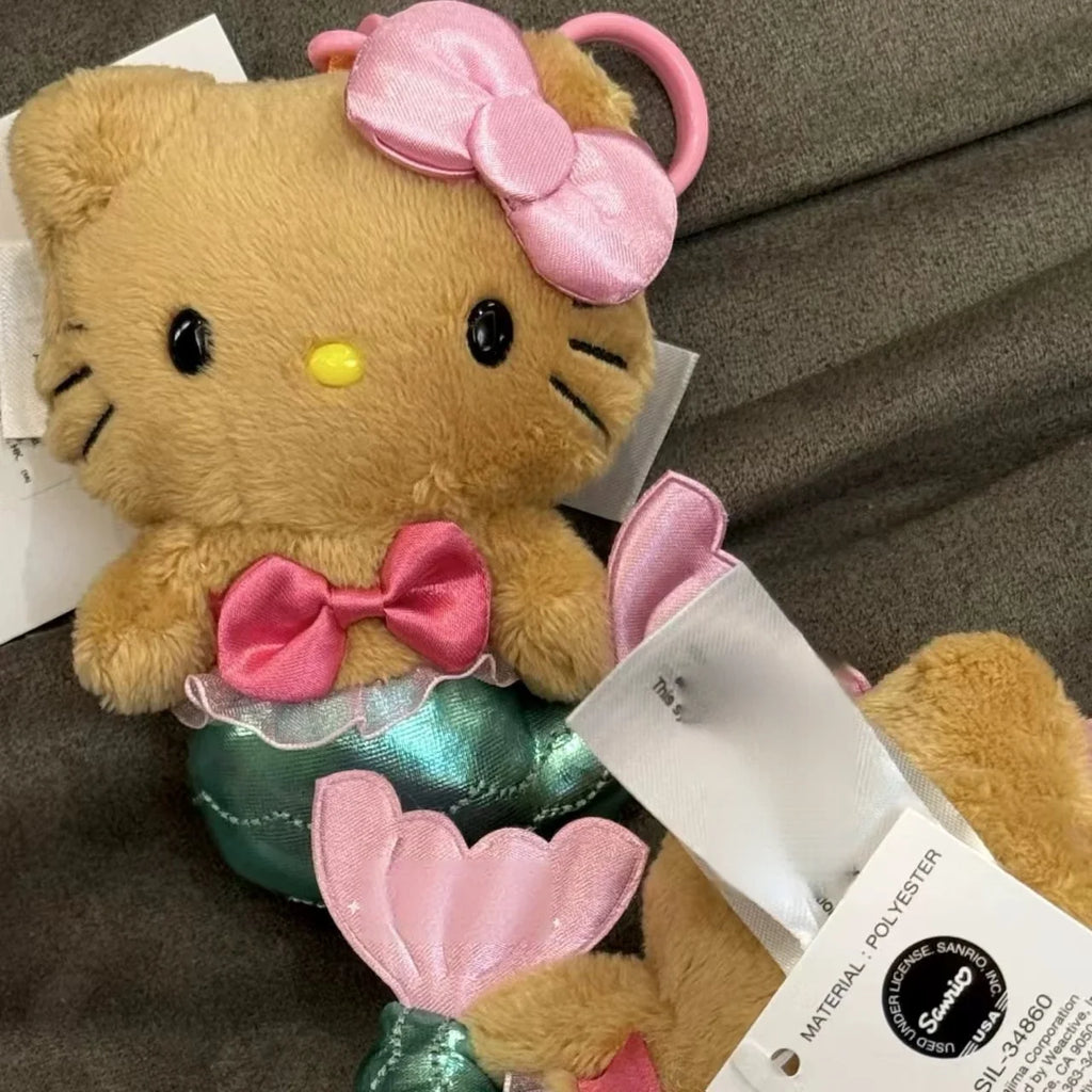 Mermaid Plush Keychain Pendant