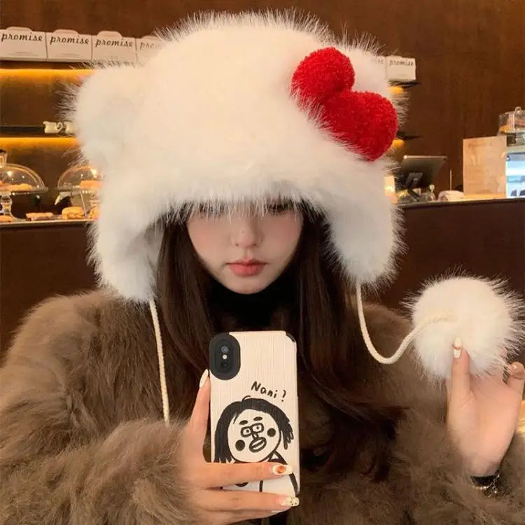 Fluffy Plush Hat