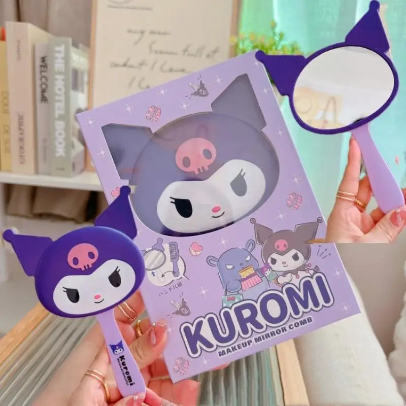Kawaii Makeup Comb Mirrors