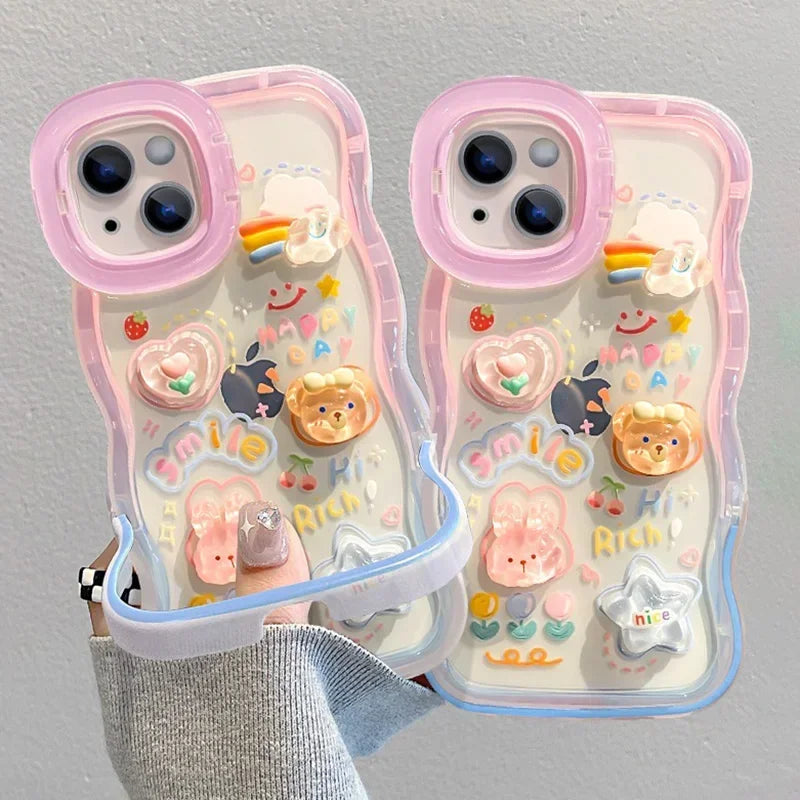 Bead Bracelet Chain Phone Holder Case