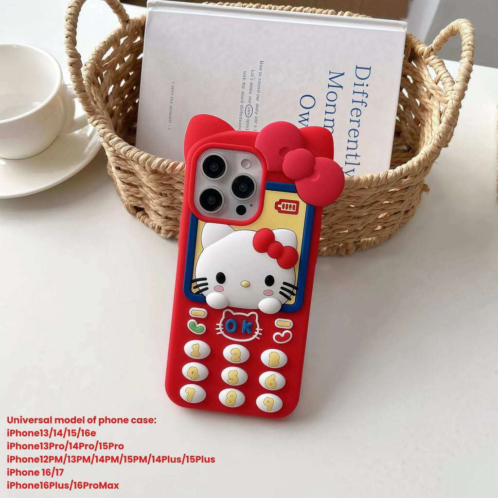 Cute 3D Telephone Phone Case