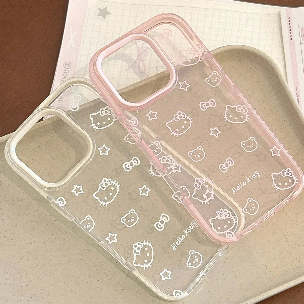 Bow Transparent Phone Case