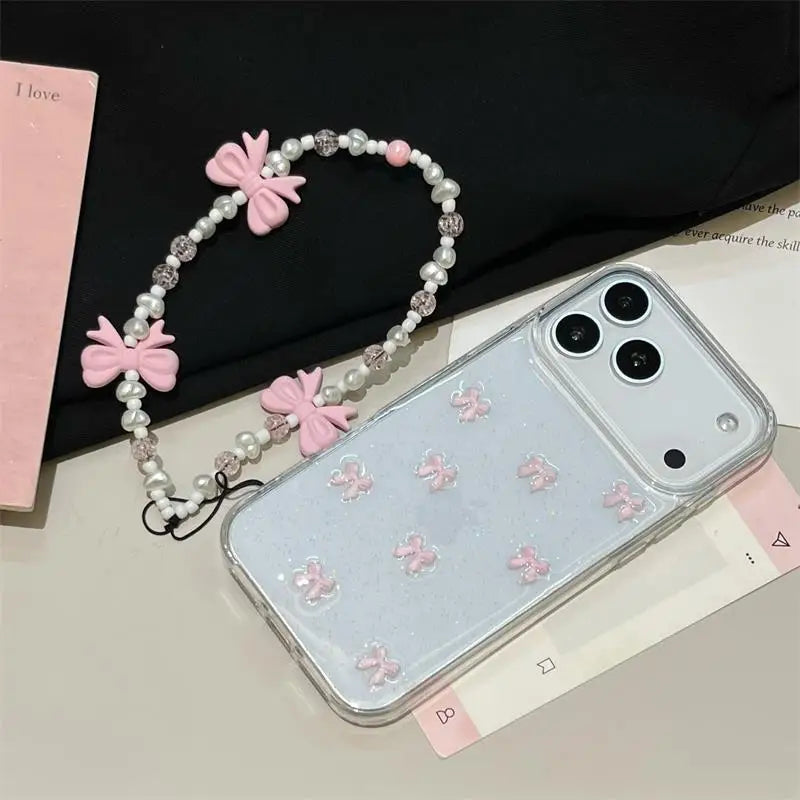 Pink Bow Phone Case