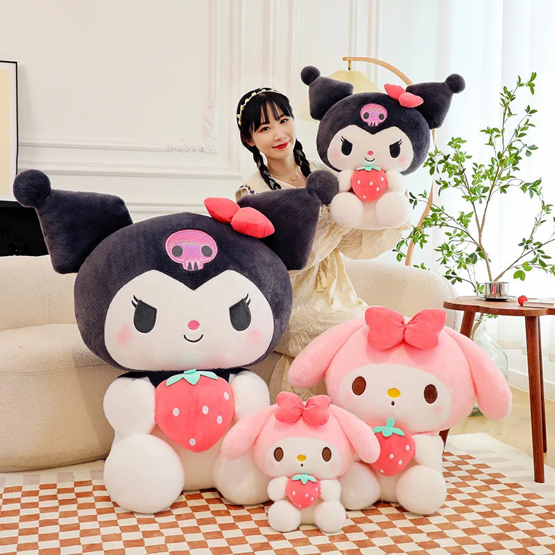 Strawberry Heart Soft Plushies