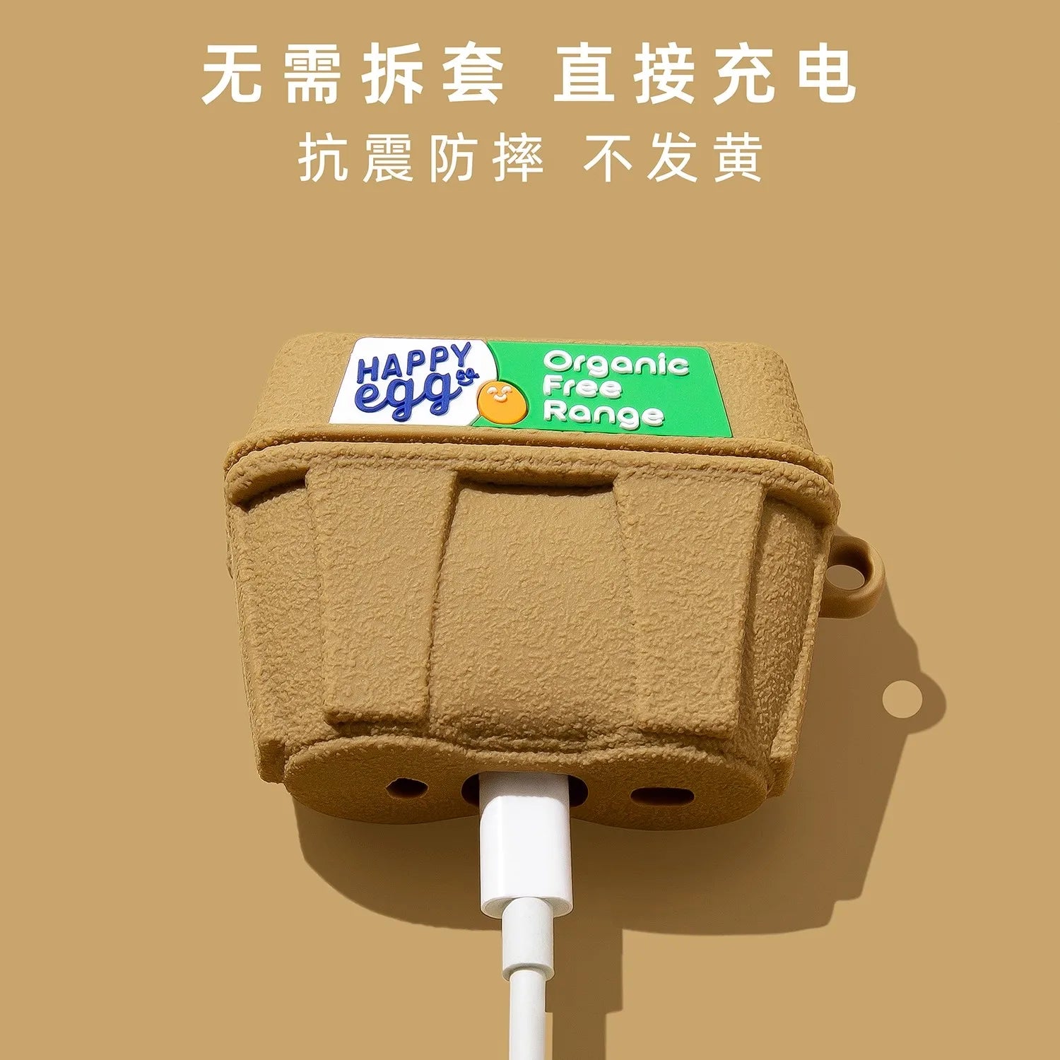 Egg Carton Box Airpods Case