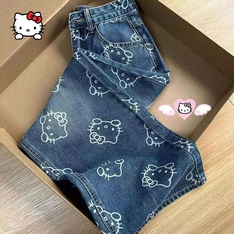 Kawaii Y2K Denim Jean Pants