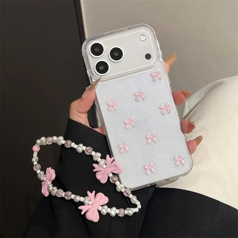 Pink Bow Phone Case
