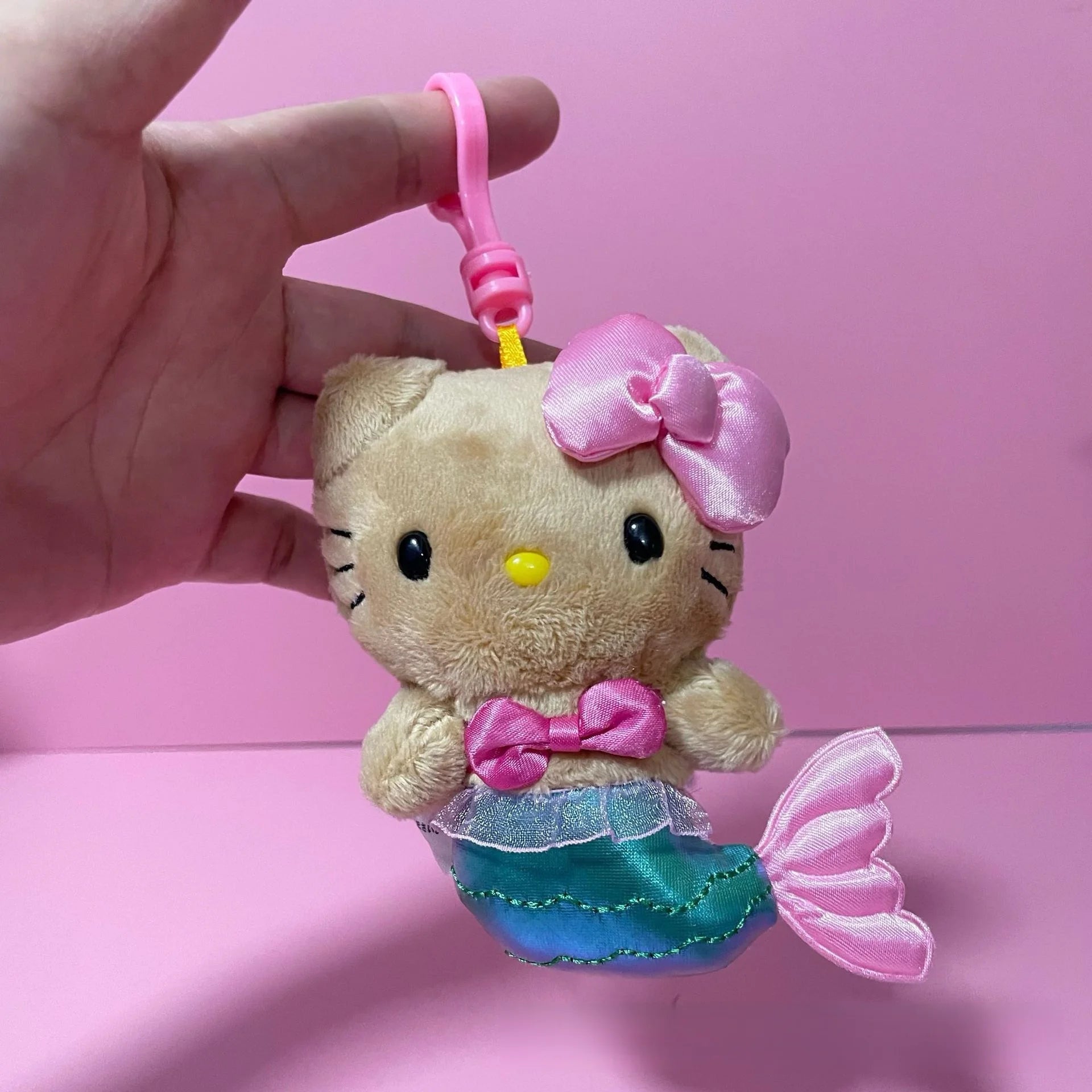 Mermaid Plush Keychain Pendant