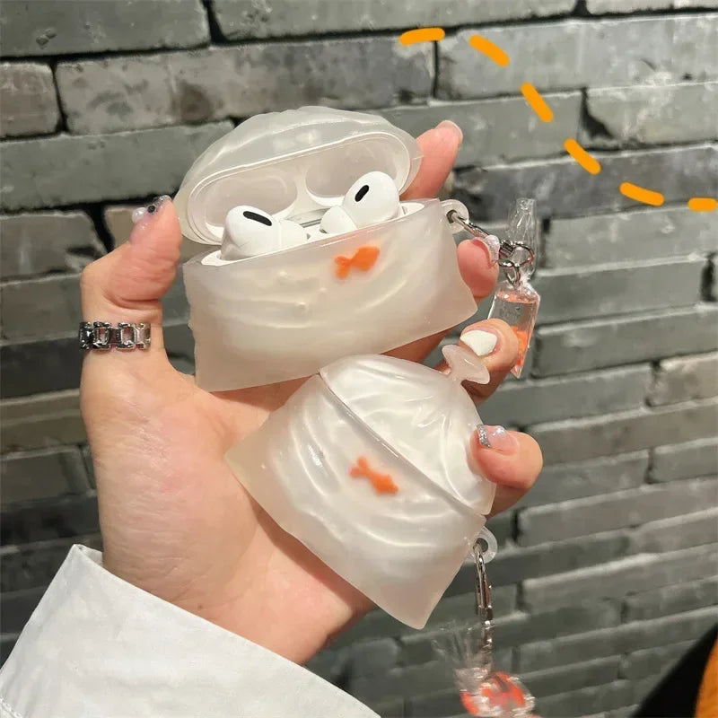 Fish Bag Airpods Case