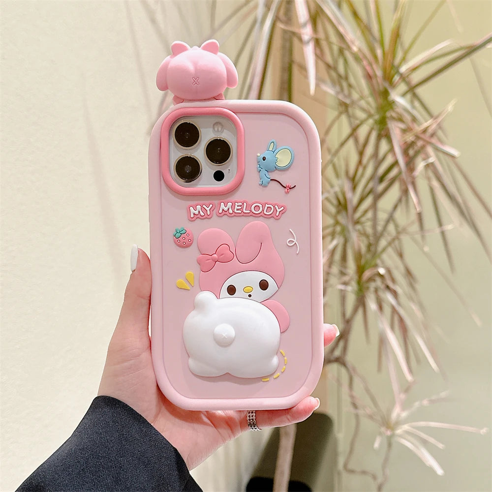 Kawaii Silicone Phone Case