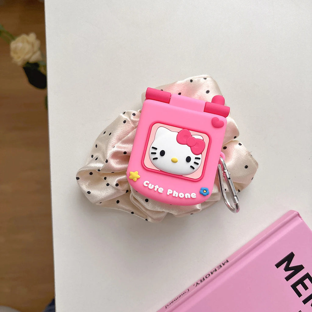 Pink Soft Silicone Airpods Case