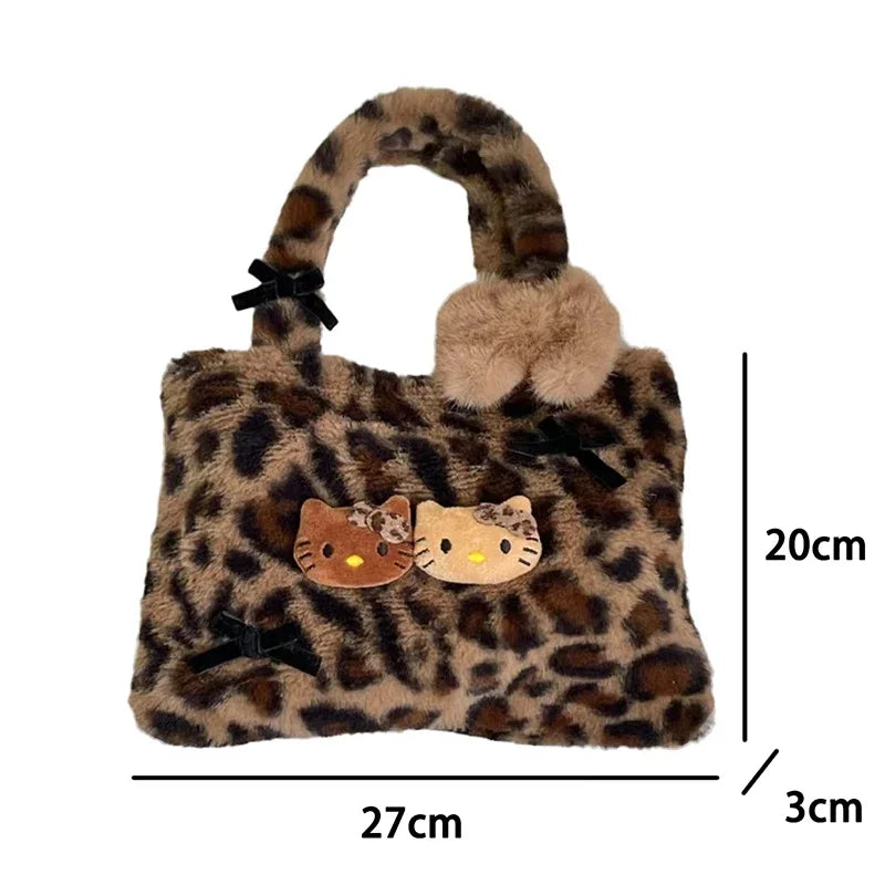 Leopard Print Y2K Bag