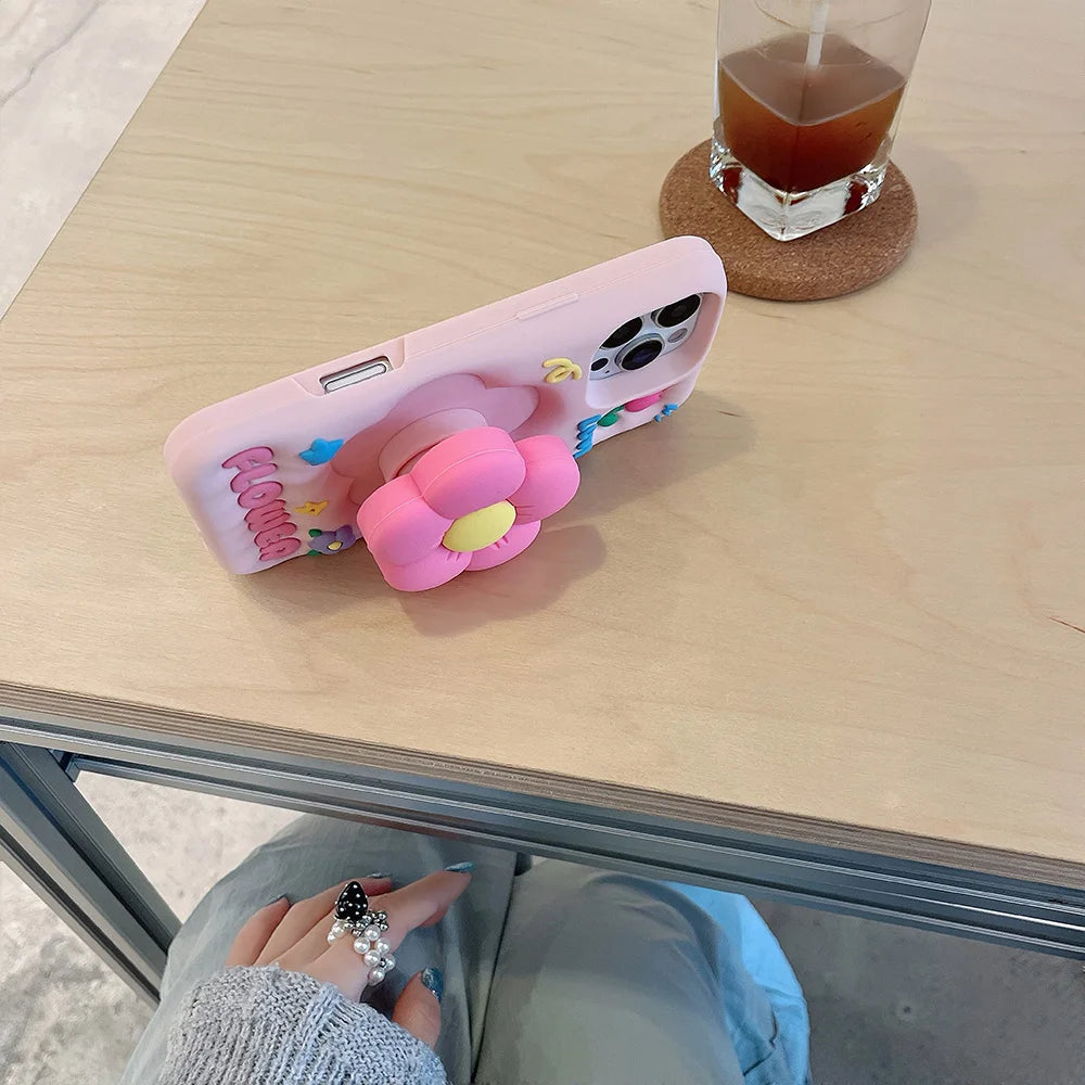 Kawaii Flower Phone Case