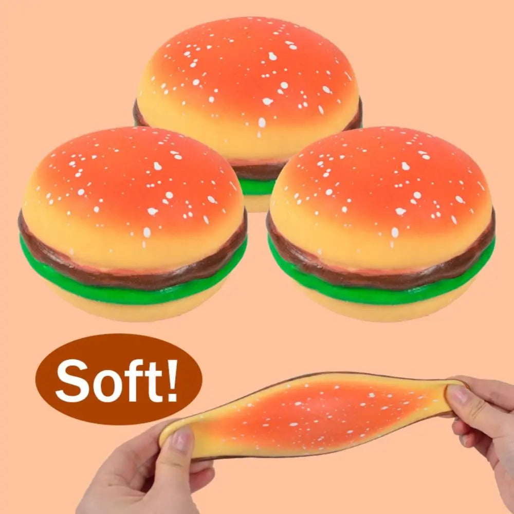 Hamburger Squishy Toy