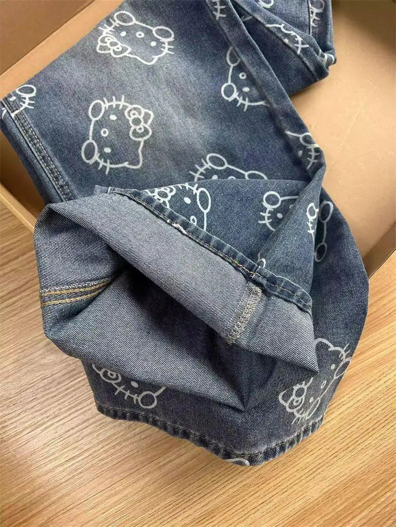 Kawaii Y2K Denim Jean Pants
