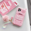 Pink Love Heart Telephone Phone Case