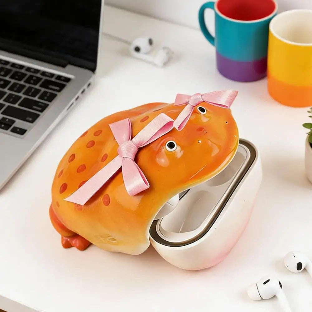 Bow Frog Airpods Case