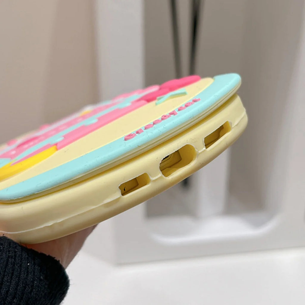 Kawaii Pastel Cute 3D Flip Phone Case