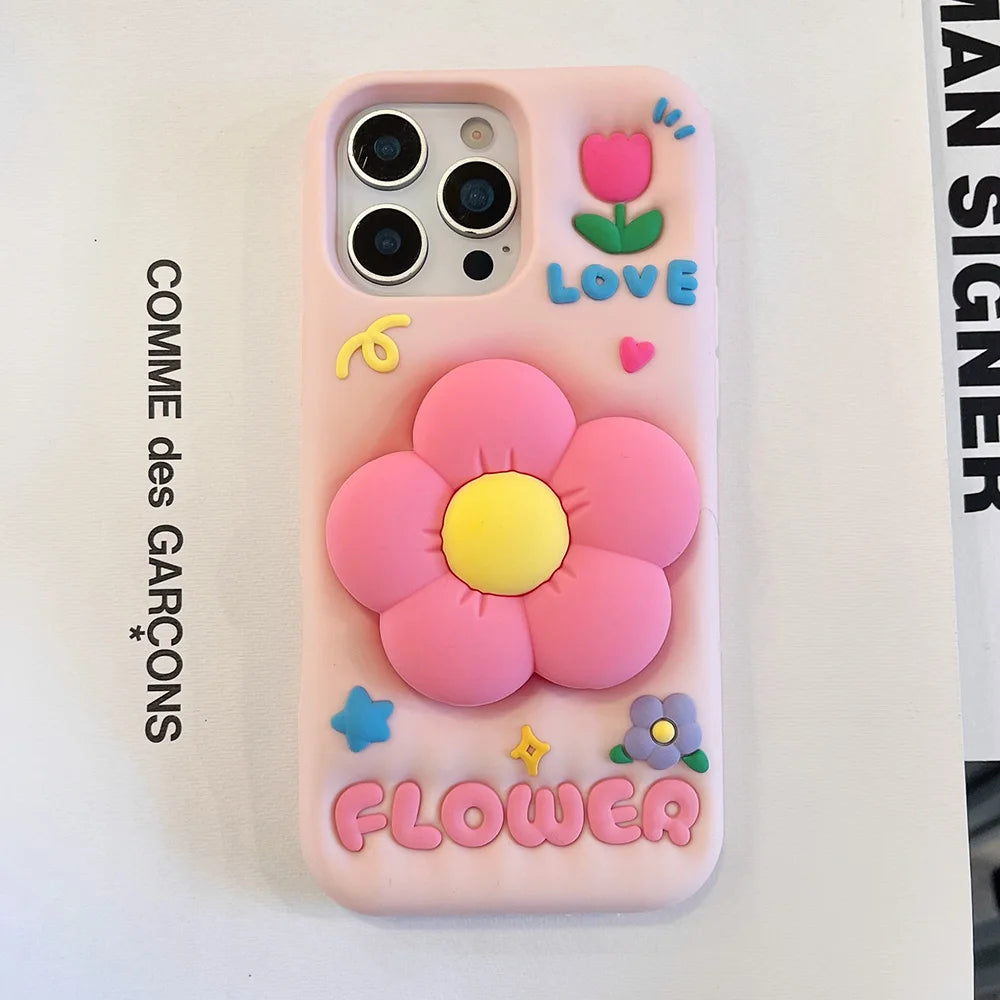 Kawaii Flower Phone Case
