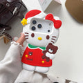 Cute Cartoon Christmas 3D Phone Case