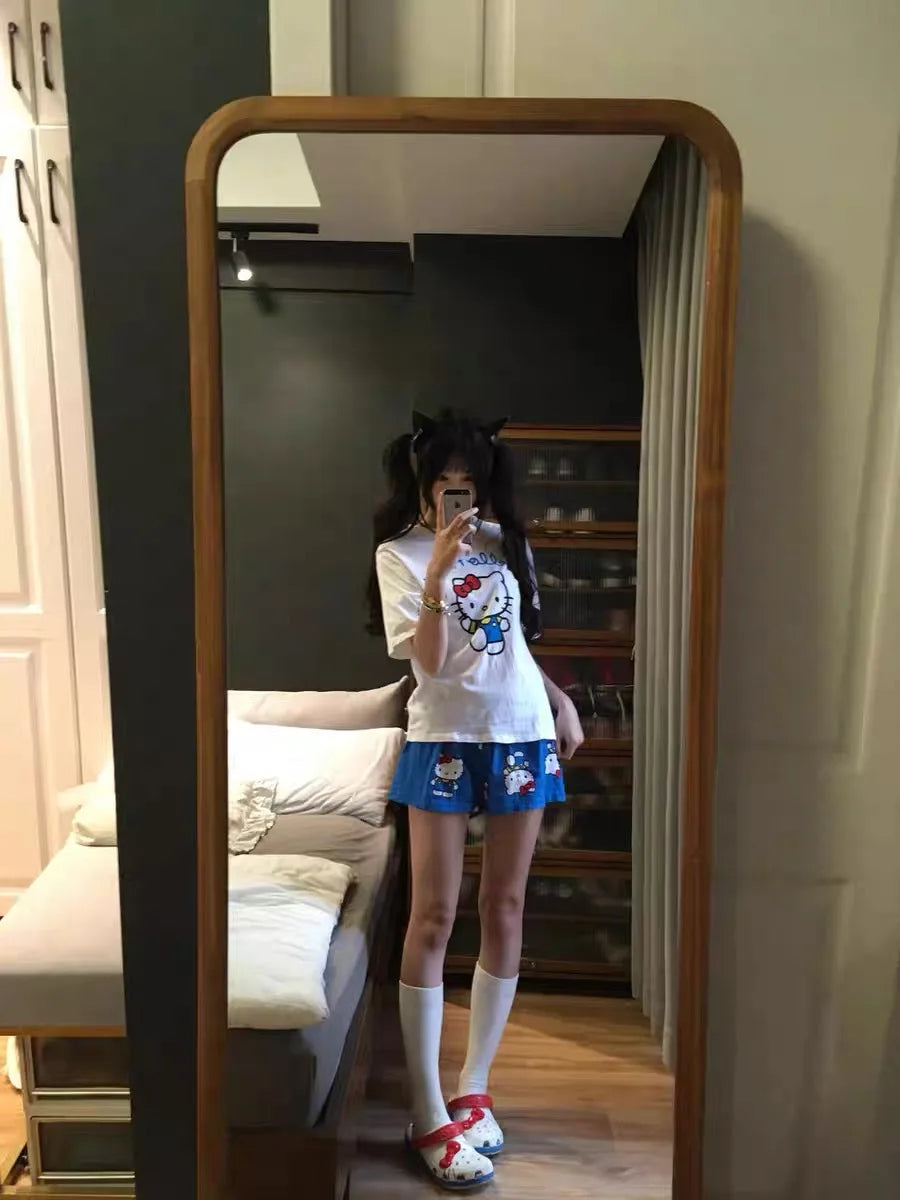 Blue Kawaii Pajamas