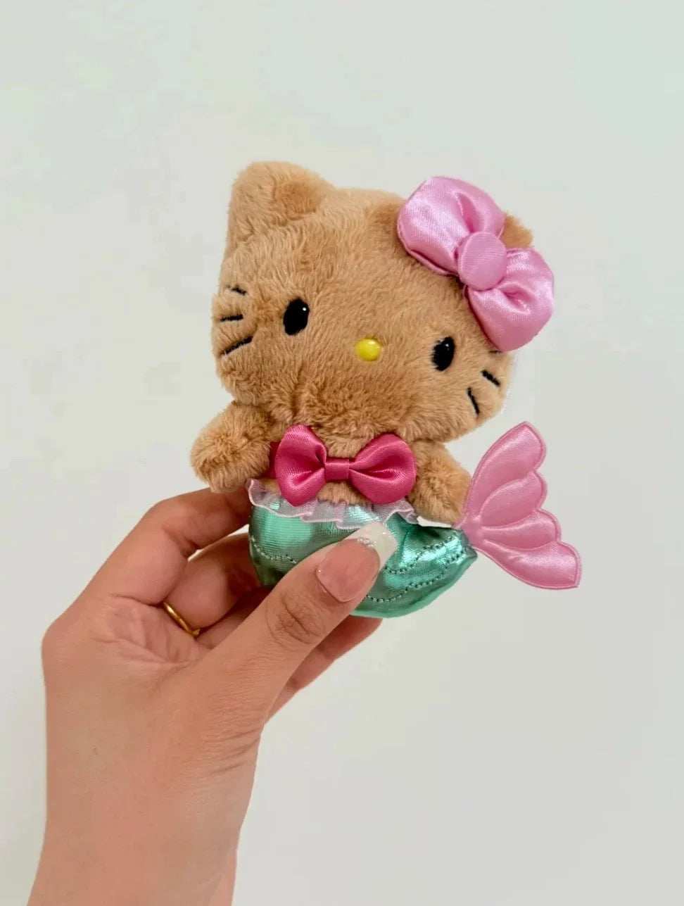 Mermaid Plush Keychain Pendant