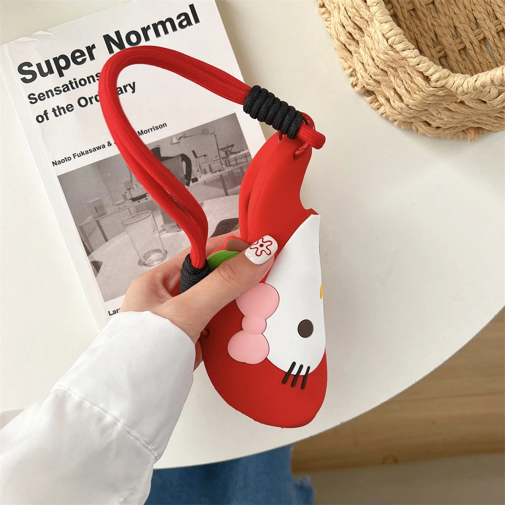 Apple Fruit 3D Wrist Strap Phone Case